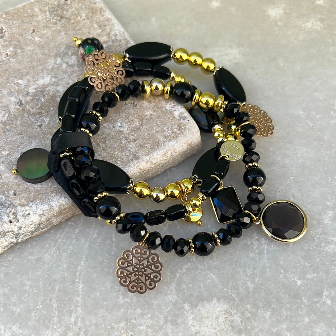 Parure De Bijoux Vintage STATU QUO NICE - Colliers Et Bracelets Sur Le Thème De L'Amour